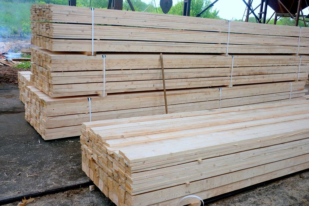 Доска обрезная 30х150х6000